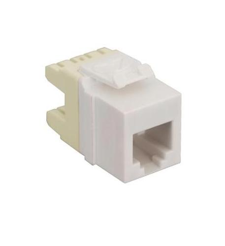 MODULE, VOICE, RJ-11, EZ, 25 PK, WHITE - ICC-CAT3JK6PKWH