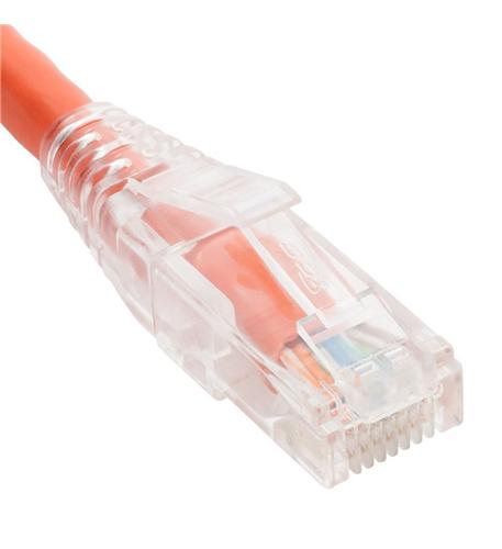 PATCH CORD CAT6 CLEAR BOOT 3' ORANGE - ICC-ICPCST03OR
