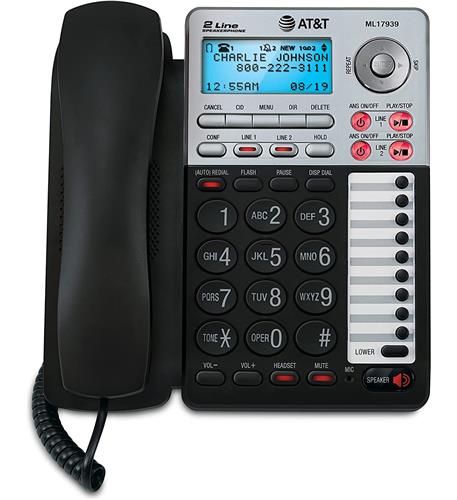 ATT 2-line Corded with ITAD/CID - ATT-ML17939