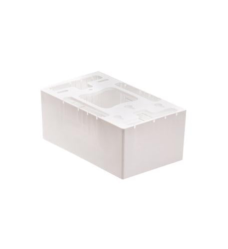 MOUNTING BOX, 1-GANG, WHITE - ICC-IC107MSRWH