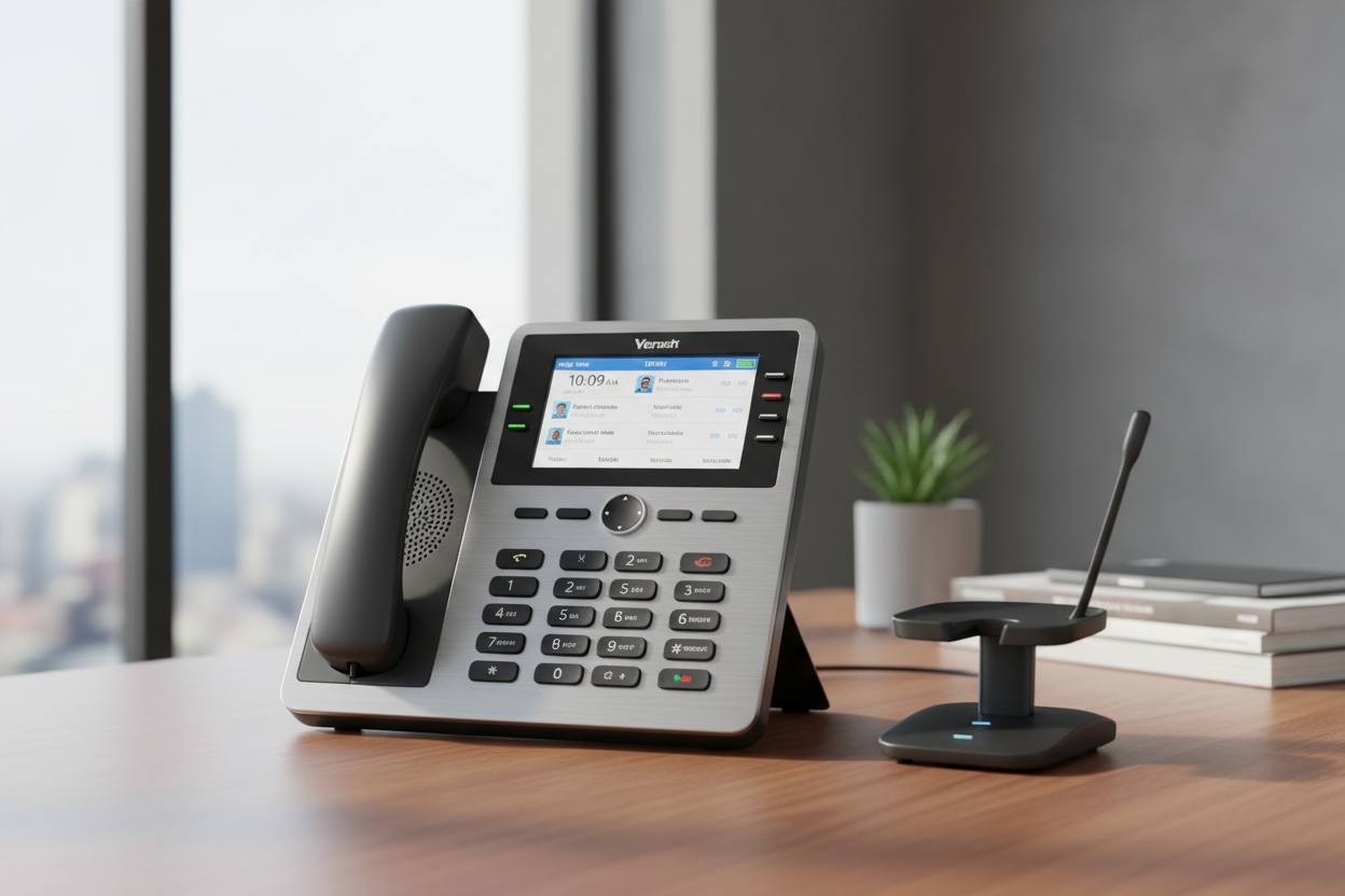 VoIP Phone in Office