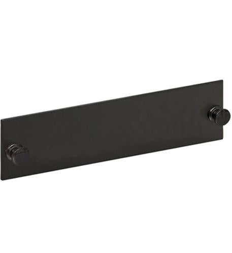 ADAPTER PANEL, BLANK, BLACK - Primary
