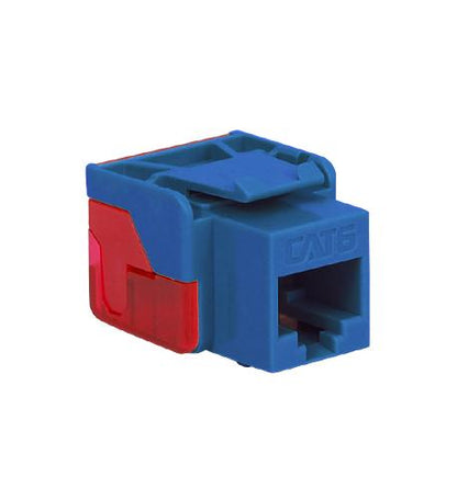 MODULE, CAT 6, EZ, 400 PK, BLUE - Jack