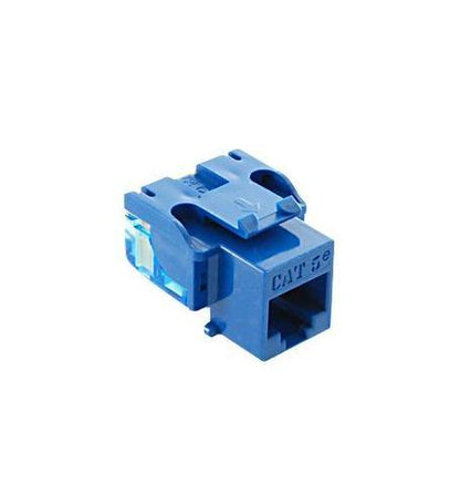 MODULE, CAT 5e, EZ, 25 PK, BLUE - ICC-CAT5JKPK-BL
