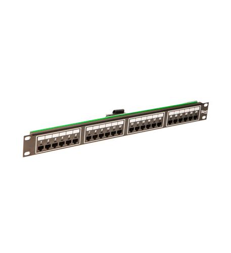PATCH PANEL, TELCO, 8P2C, 24-PORT, 1 RM - ICC-ICMPP24T2C