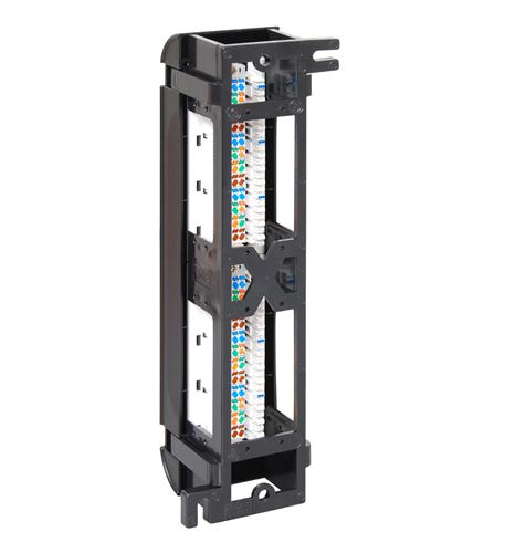PATCH PANEL, VERTICAL, CAT 5E, 12-PORT - ICC-ICMPP12V5E