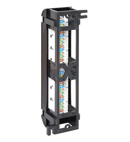 PATCH PANEL, VERTICAL, CAT 5E, 12-PORT - ICC-ICMPP12V5E