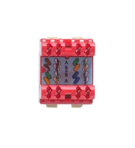 MODULE, CAT 6, EZ, IVORY - ICC-CAT6JACK-IV