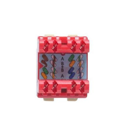 MODULE, CAT 6, EZ, IVORY - ICC-CAT6JACK-IV