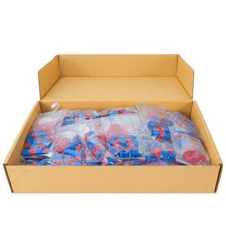 MODULE, CAT 6, HD, 400 PK, BLUE - Front