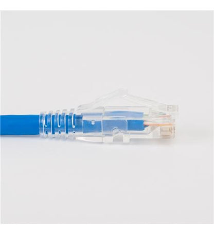 PATC CORD CAT6 CLEAR BOOT 25' BLUE -  ICC-ICPCST25BL