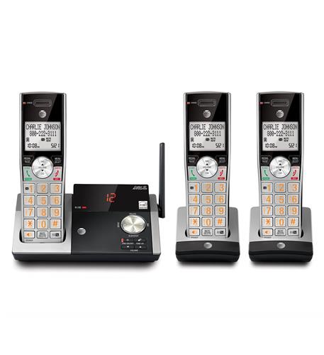 3 handset answering system with caller I - ATT-CL82315