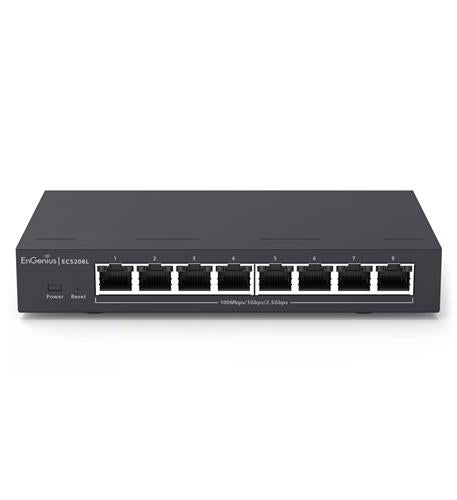 ECS208L 8-Port Multi-Gigabit Switch - ENG-ECS208L