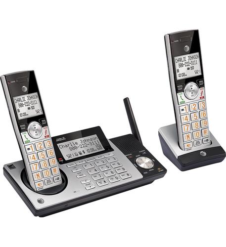 2 handset answering system w/dual CID - ATT-CL83215