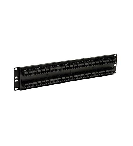 PATCH PANEL,CAT 6, FEED-THRU 48-P,2RMS - ICC-ICMPP48CP6