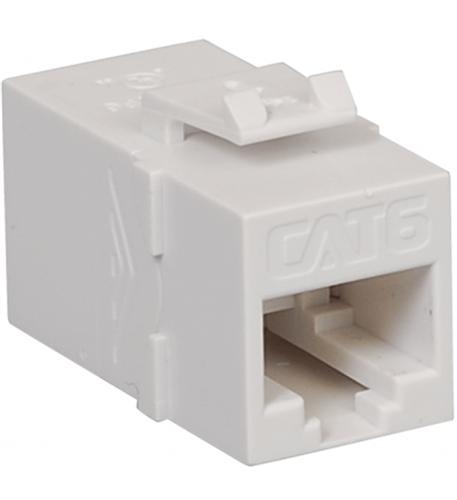 CAT 6 Modular Coupler, White - ICC-IC107CP6WH