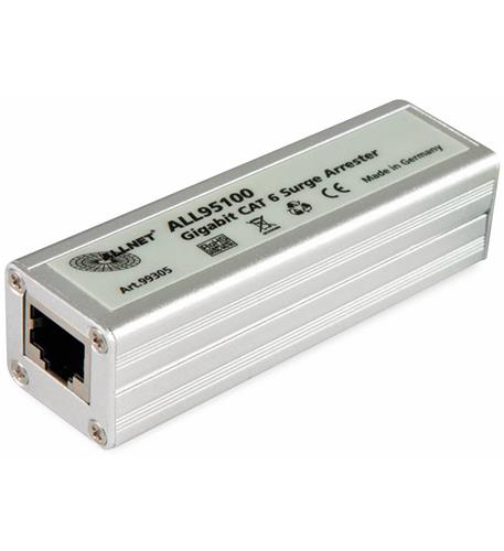 Ethernet Surge Protectr PoEplus Gig RJ45 - ALLNET-ALL95100