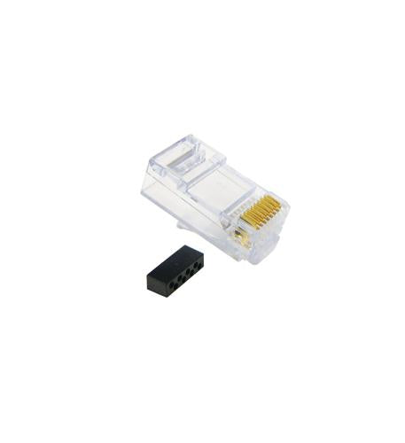 PLUG, CAT 6, SOLID/STRANDED,100PK - Primary