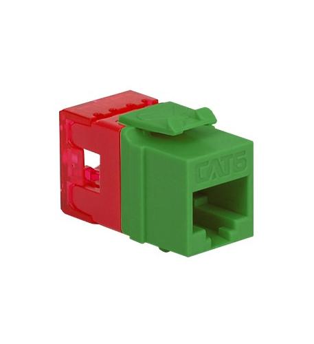 MODULE, CAT 6, HD, 25PK, GREEN - ICC-IC107F6CGN