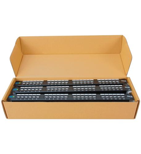 PATCH PANEL, CAT 6, 24-PORT, 1 RMS, 6 PK - ICC-ICMPP2460V