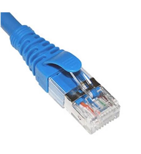 PATCH CORD, CAT6A, FTP, 3FT, BLUE - Primary