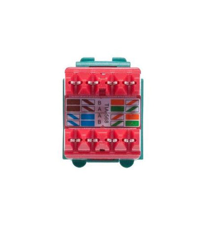 MODULE, CAT 6, EZ, GREEN - ICC-CAT6JACK-GN