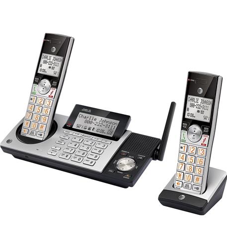 2 handset answering system w/dual CID - ATT-CL83215