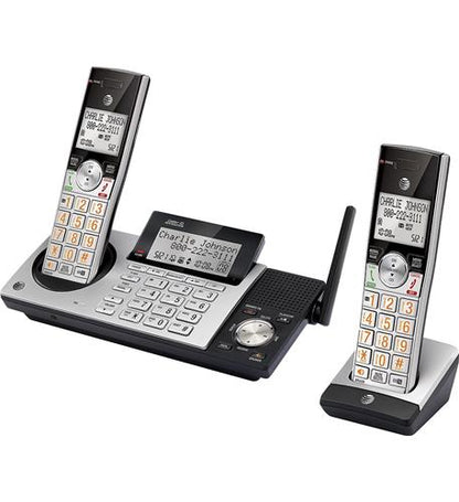 2 handset answering system w/dual CID - ATT-CL83215