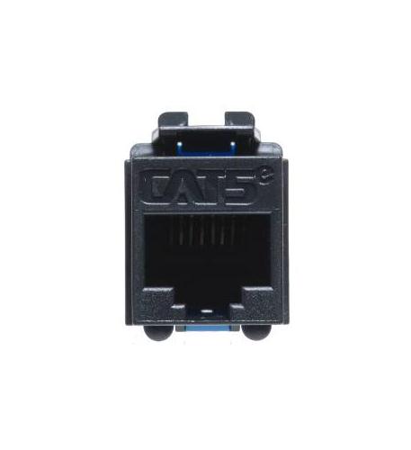 MODULE, CAT 5e, HD, 25 PK, BLACK - ICC-IC107F5CBK