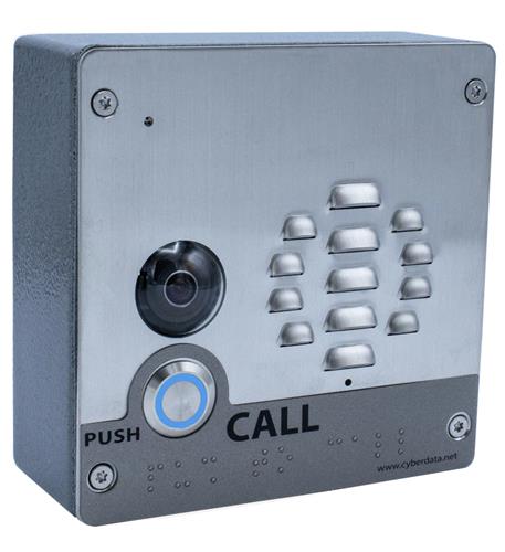 SIP-enabled Outdoor H.264 Video Intercom - CD-011410