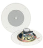 CEILING SPEAKER, 8 INCH BRIGHT WHITE - BG-S86T725PG8U