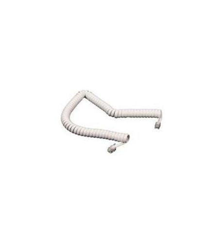 GCHA444006-FWH / 6' Handset Cord - White - ICC-ICHC406FWH