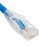 PATCH CORD CAT5e CLEAR BOOT 1' 25PK BLUE - ICC-ICPCSM01BL