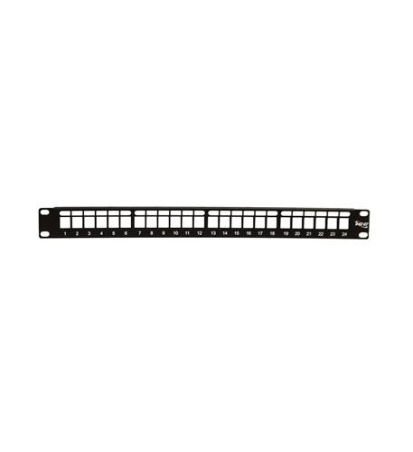 PATCH PANEL, BLANK, HD, 24-PORT, 1 RMS - ICC-IC107BP241
