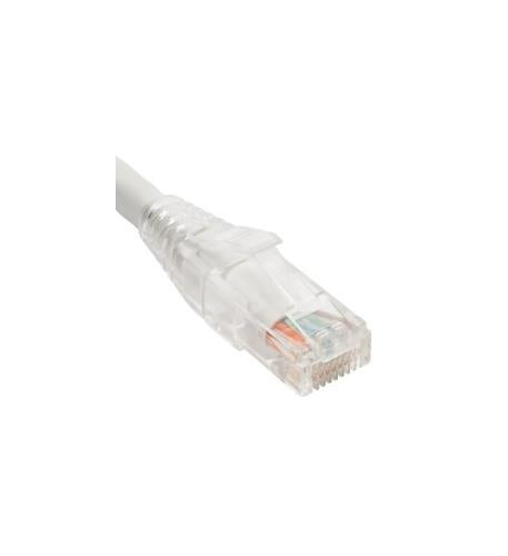 PATCH CORD CAT5e CLEAR BOOT 25' WHITE - image 2