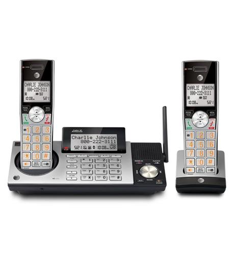 2 handset answering system w/dual CID - ATT-CL83215