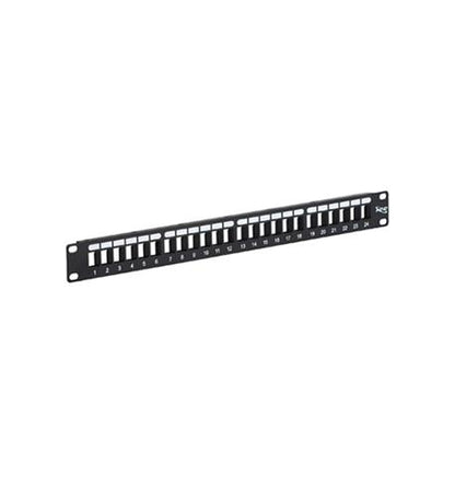 PATCH PANEL, BLANK, HD, 24-PORT, 1 RMS - Primary
