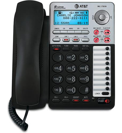 ATT 2-line Corded with ITAD/CID - ATT-ML17939