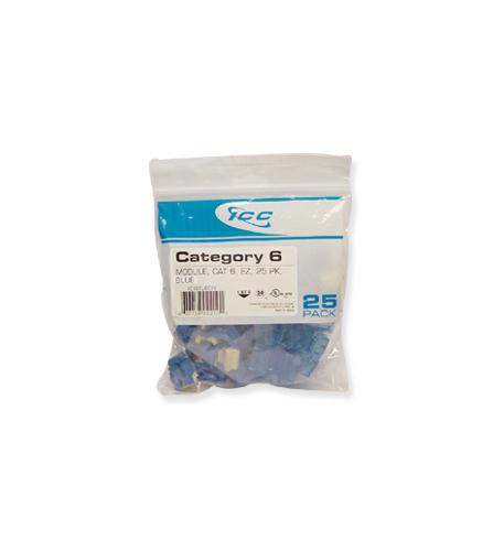 MODULE, CAT 6, EZ, 25 PK, BLUE - Primary Image
