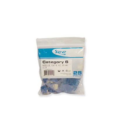 MODULE, CAT 6, EZ, 25 PK, BLUE - Primary Image