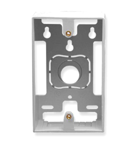 MOUNTING BOX, 1-GANG, WHITE - Primary Image
