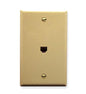 WALL PLATE, VOICE 6P6C, IVORY - Primary Image