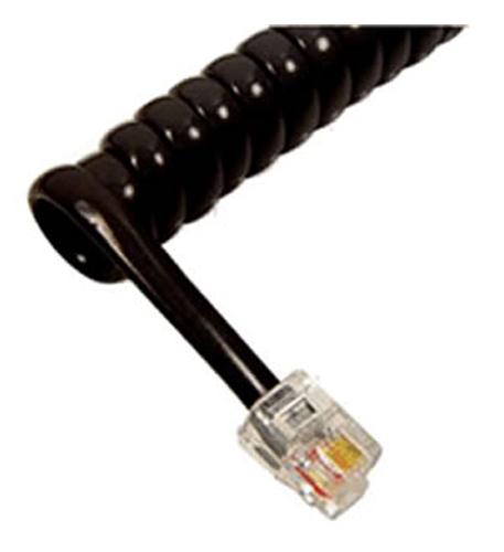 GCHA444006-FBK / 6' BLACK Handset Cord - Primary Image