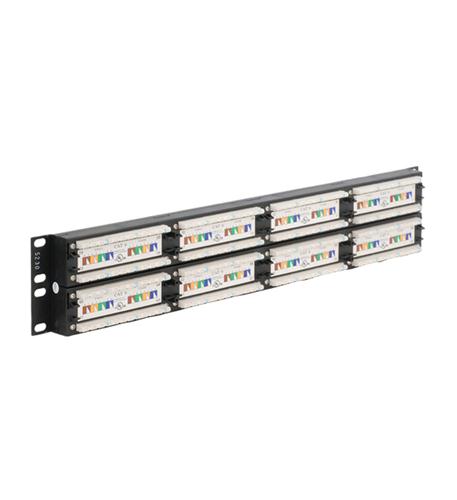 PATCH PANEL, CAT 6, 48-PORT, 2 RMS - Back View