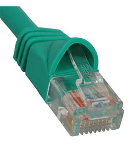 PATCH CORD, CAT 5e, MOLDED BOOT, 1' GN - Primary Image
