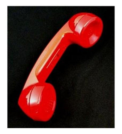 006547-VM2-PAK Replacement Handset - Red - Secondary Image