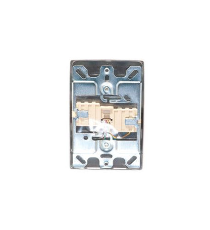Wall Plate IDC 6P6C STAINLESS STEEL - ICC-IC630DA6SS