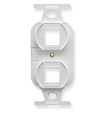 INSERT, ELECTRICAL, 2-PORT, WHITE - Primary