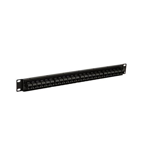PATCH PANEL,CAT 6, FEED-THRU 24-P,1RMS - ICC-ICMPP24CP6