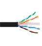 CAT6e CMR PVC CABLE BLACK - ICC-ICCABR6EBK